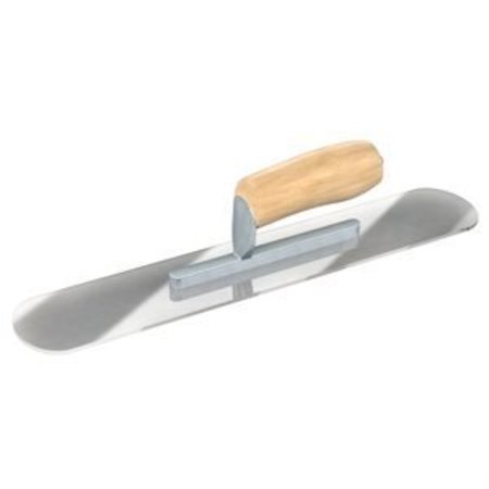 BON TOOL Swim Pool Trowel - Plex 16" X 4" - Short Shank Camel Handle 12-907